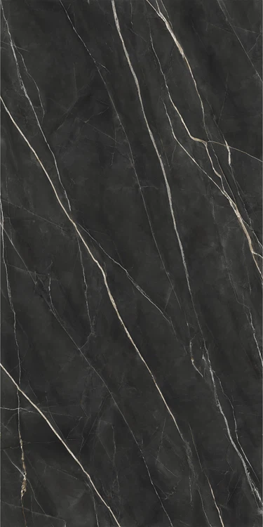 Calacatta melnais kvarcs